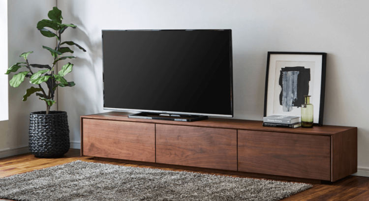 トレファク南浦和】テレビボード ACME Furniture 2段 ブラウン キズ有