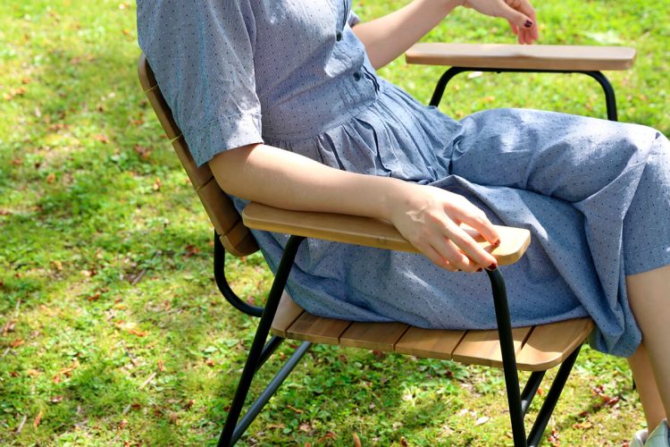 楽天市場】折りたたみ式 木製 ガーデンファニチャー ガーデン